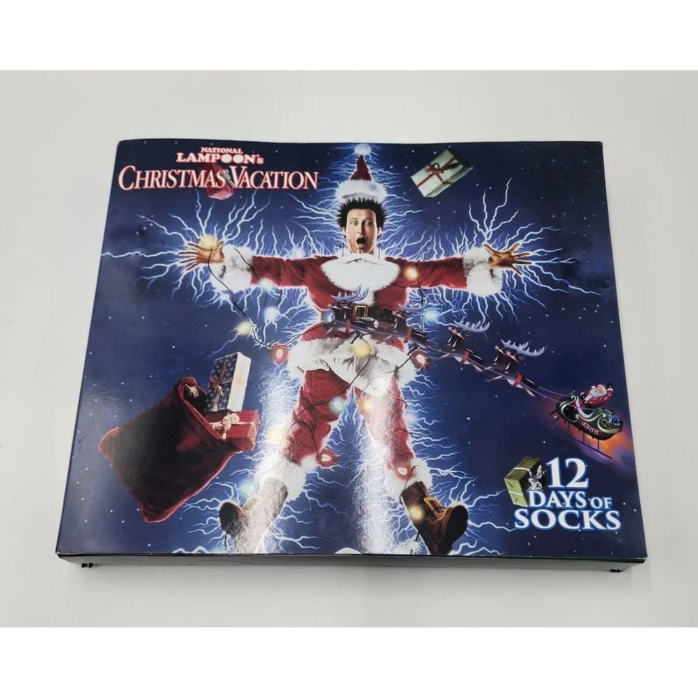 National Lampoons‎ Christmas Vacation 12 Days Of Socks Size 6-12